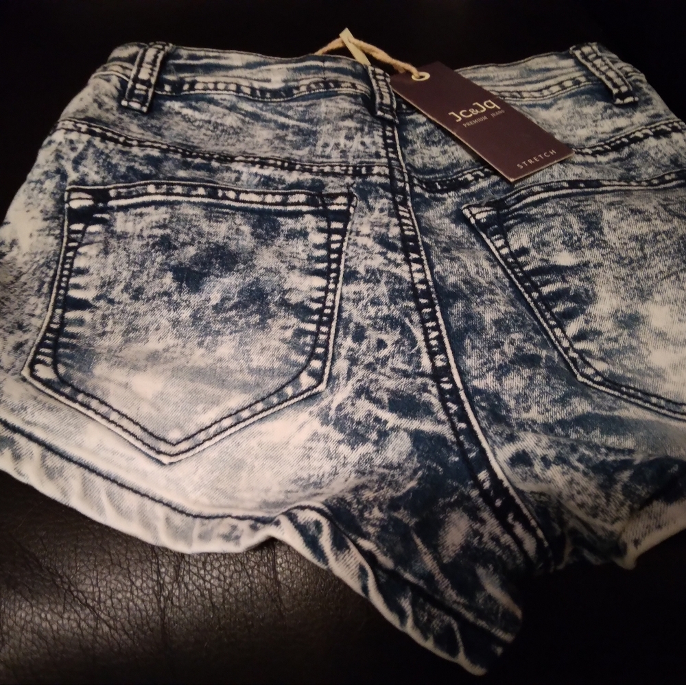 2 pairs of "Blue Jean" shorts. ..NEVER